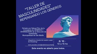 Taller de masculinidades EN VIVO [upl. by Doty]