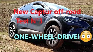 3 New Renault Captur off road Differential lock emulation trough traction control episode 3 [upl. by Carboni]