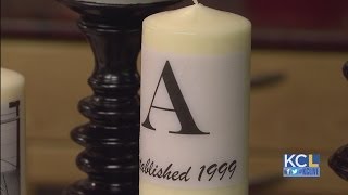 KCL  How to make personalized candles [upl. by Keldah]