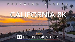 Driving Southern California in San Diego in 8K HDR Dolby Vision  Coronado to La Jolla [upl. by Skeie]