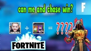 Winning Fortnite With FGTeeV Chase [upl. by Ferneau]