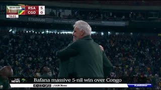 AFCON Qualifier  Bafana puts Congo Brazzaville to the sword [upl. by Engelhart623]