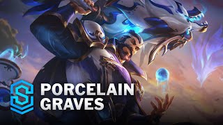 Porcelain Graves Skin Spotlight  League of Legends [upl. by Bael802]