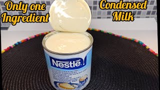 IF YOU HAVE CONDENSED MILK TRY THIS RECIPE WITH ME ONLY ONE INGREDIENT RECIPE [upl. by Adev]