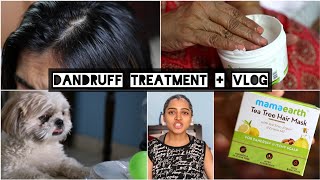 My Morning Vlog  Hair Mask With Tea Tree Oil For Dandruff Review   SuperWowStyle Prachi [upl. by Shepherd265]