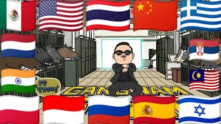 Gangnam Style  ULTIMATE MULTILANGUAGE [upl. by Assylem263]