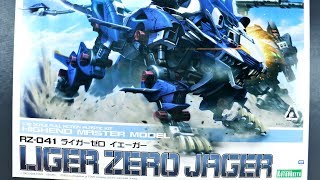 1549  Zoids HMM Liger Zero Jager UNBOXING [upl. by Alyakcim]