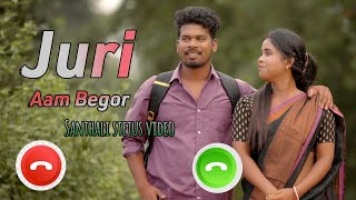 Juri Aam Begor Santhali RingtoneSanthali Stetus videoBali Jharna Official [upl. by Oirasan]