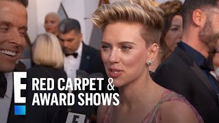 Is Scarlett Johansson an Adrenaline Junkie  E Red Carpet amp Award Shows [upl. by Cornelie353]