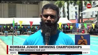 More than 200 swimmers take part in Mombasa County Swimming Association Junior Championship [upl. by Bryant623]