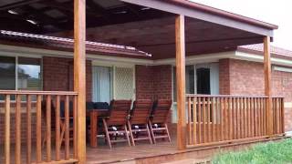 Vine Garden Designs  Veranda Decking Designs [upl. by Zitella665]