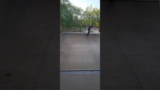 Flapping around on back krook to fakie [upl. by Ayar]