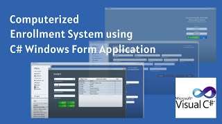 SOFTWEN  Computerized Enrollment System Setup demo Using C [upl. by Naesyar]