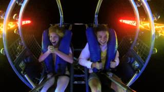 Кипр АйяНапа slingshot Катапульта 2014 Cyprus Ayia Napa Luna Park [upl. by Elysia]