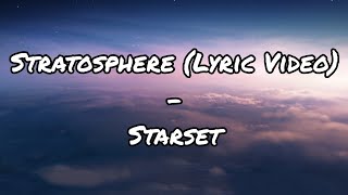 STRATOSPHERE  Starset Nightcore Lyric Video [upl. by Idihsar]