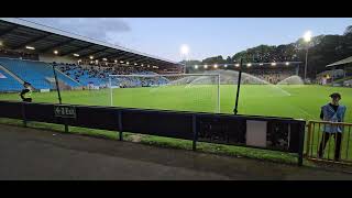 Oldham Athletic Fans singing away at FC Halifax Town 202425 Season [upl. by Seraphina]