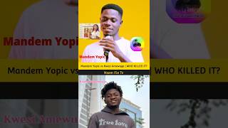 Mandem Yopic vs Kwesi Amewuga  WHO KILLED IT nsemfietv duet foryou coversong [upl. by Warren]