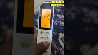 kelvinator ac remote control setting [upl. by Zosema]