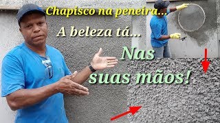 quotChapiscar na peneira essa técnica é muito fácil quot [upl. by Bender]