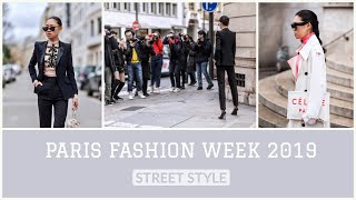 MY PARIS FASHION WEEK 2019 STREET STYLE LOOKS  JAIME XIE [upl. by Harrie88]