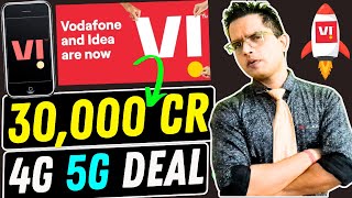 Vi 30000 Crore 4G 5G Deal  Vi Nokia Ericsson Samsung Partnership  Vi 5G Launch Till Dec 2024 [upl. by Ylrebmic]