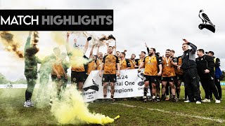 CHINNOR vs BIRMINGHAM MOSELEY Match Highlights  Chinnor Claim National 1 Title [upl. by Nyrroc]