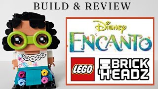 LEGO Encanto Brickheadz  Build amp Review [upl. by Eillen]