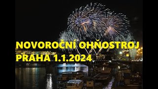 TO NEJLEPĹ ĂŤ NOVOROÄŚNĂŤ OHĹ‡OSTROJ PRAHA 11 2024  OSLAVA MIMO CENTRUM PRAHY  SILVESTR 2023 PRAHA [upl. by Gudren]