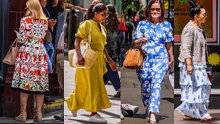 London Street Style 2024  Trendy Tourist Outfits in the Heart of London [upl. by Capone]