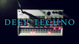 DEEP TECHNO  Korg Volca Sample [upl. by Maher845]