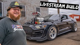 Rebuilding 2000HP Burnout Car Live [upl. by Ettari]