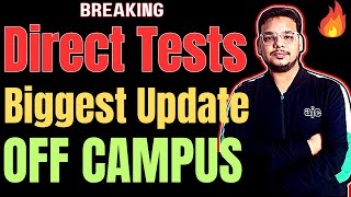 Direct Test Hiring  OFF Campus Drive For 2024  2023  2022  2021 Batch  Latest Fresher Jobs [upl. by Elocel]