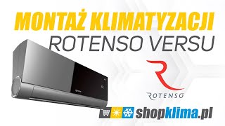 Montaż Klimatyzacji Rotenso Versu 35kW  Tychy [upl. by Barnard]