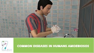 COMMON DISEASES IN HUMANS AMOEBIOSOS [upl. by Wystand]