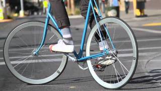 BiciBand  Handmade Pedal Strap  Fixed Gear [upl. by Novelia]