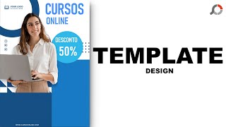 COMO FAZER TEMPLATE DESIGN NO PHOTOSCAPE X PRO [upl. by Enneire220]