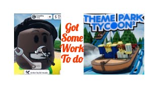 Playing theme park tycoon 2 [upl. by Cl]