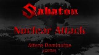 Sabaton  Nuclear Attack Lyrics English amp Deutsch [upl. by Ewell]