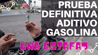 PRUEBA DEFINITIVA ADITIVO GASOLINA UNA ESTAFA O SI FUNCIONA [upl. by Sheilah11]