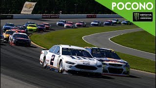 Monster Energy NASCAR Cup Series Full Race Pocono 400 [upl. by Pelmas]