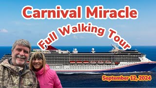 Carnival Miracle Full Walking Tour [upl. by Saphra]