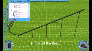 Rct3 Lift Hill Support Tutorial HD [upl. by Athenian]