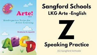 Sangford School Kindergarten English Arte Letter Z  SF126 [upl. by Zoldi]