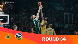 Panathinaikos  ALBA  HUGE VICTORY  Highlights  202324 Turkish Airlines EuroLeague [upl. by Adnilab294]