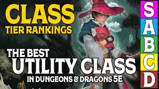 Class Tier Rankings for DampD 5e Who is the best Utility [upl. by Luci]