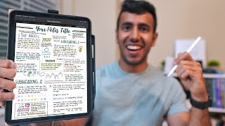 How I Take Notes with My iPad as Computer Science Student Ft Goodnotes [upl. by Hildegarde]