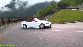 Honda S2000 drift power oversteer [upl. by Idnam]