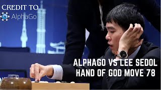 AlphaGo vs Lee Sedol Hand of God Move 78 Reaction and Analysis [upl. by Ehudd812]