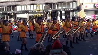 Kyoto Tachibana SHS Band Rose Parade 2018  part1 京都橘高校吹奏楽部 [upl. by Anirbus]