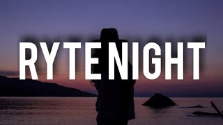 Nba Youngboy  Ryte Night Lyrics Video [upl. by Mihar]